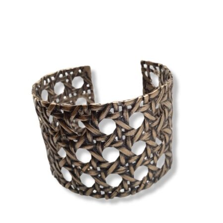 Bracciale in midollino di bronzo Tg. L, M e S