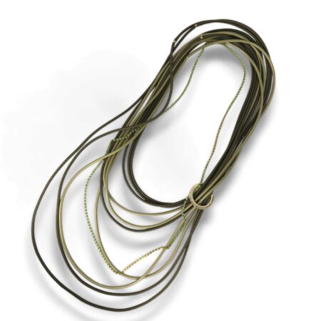 Sautoir pvc e Swarowski