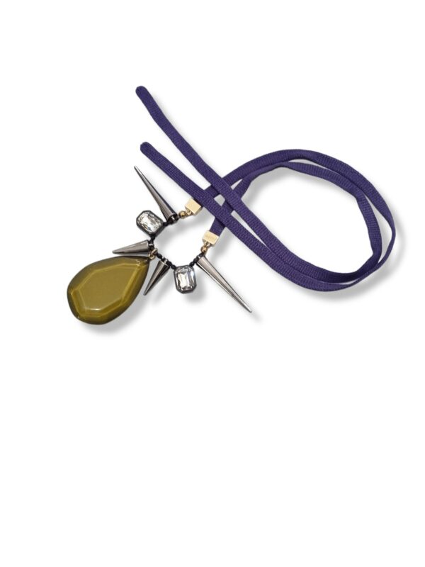 Collana goccia e lance