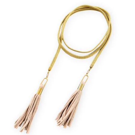 Collana soutache con nappe