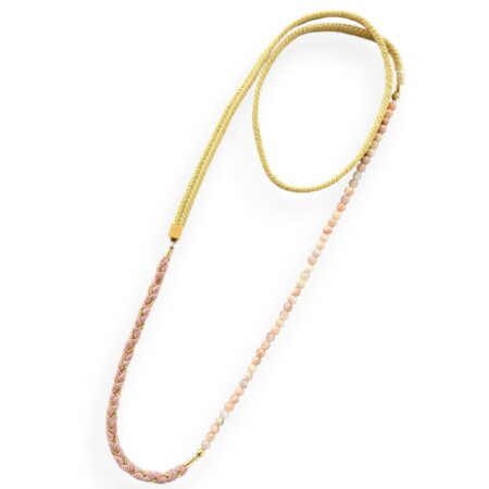 Collana soutache e pietre dure
