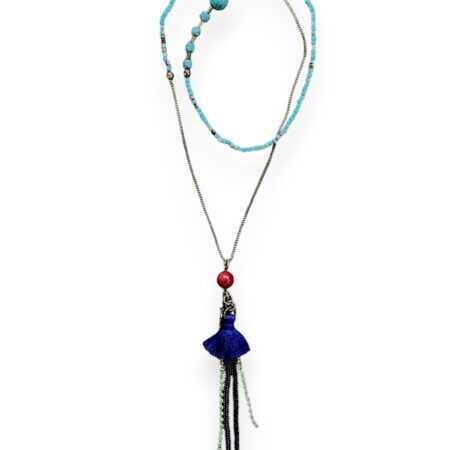 Collana con pendente nappa