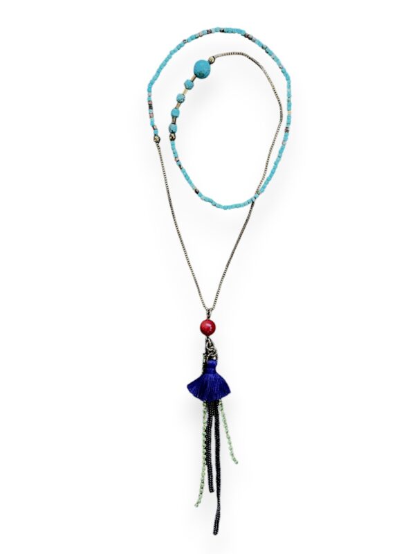 Collana con pendente nappa